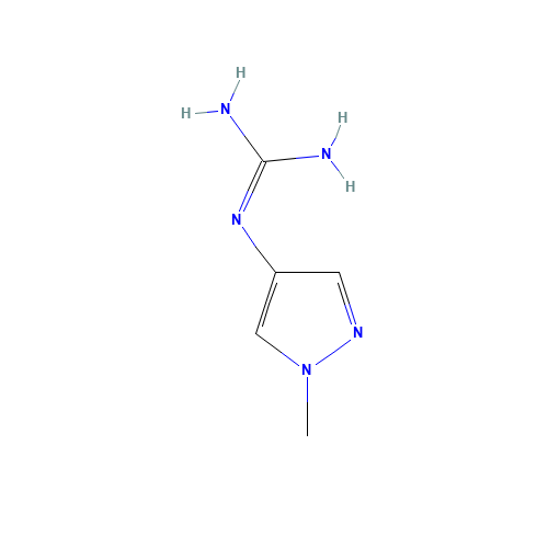 2-(1-methylpyrazol-4-yl)guanidine (CAS: 1174308-14-5) - Related Chemical Product