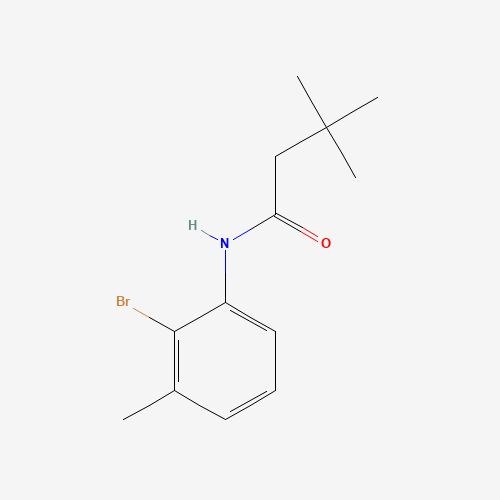 N-(2-bromo-3-methylphenyl)-3,3-dimethylbutanamide (CAS: 1319197-30-2) - Related Chemical Product