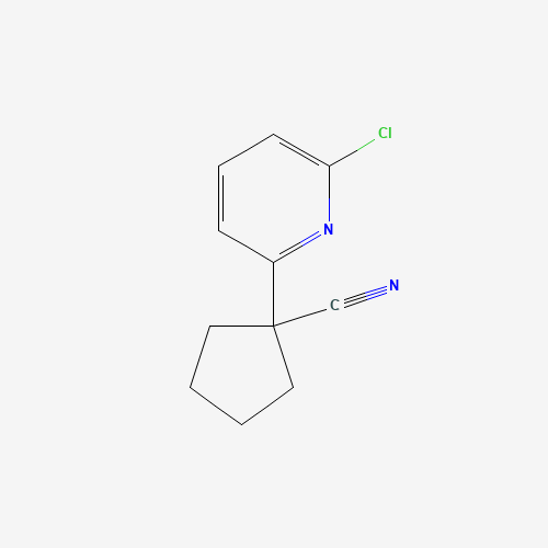 1-(6-chloropyridin-2-yl)cyclopentane-1-carbonitrile (CAS: 916176-89-1) - Related Chemical Product