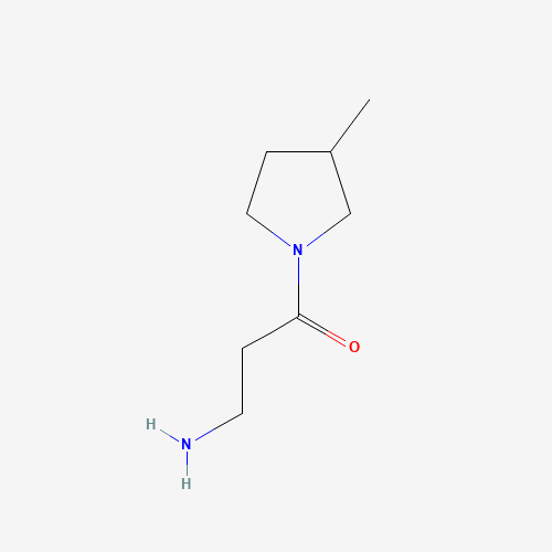 3-amino-1-(3-methylpyrrolidin-1-yl)propan-1-one (CAS: 1244060-15-8) - Related Chemical Product