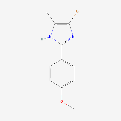 4-bromo-2-(4-methoxyphenyl)-5-methyl-1H-imidazole (CAS: 102210-84-4) - Related Chemical Product