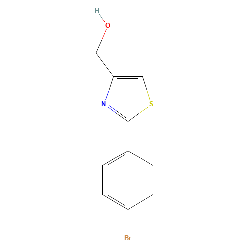 [2-(4-bromophenyl)-1,3-thiazol-4-yl]methanol (CAS: 21160-53-2) - Related Chemical Product