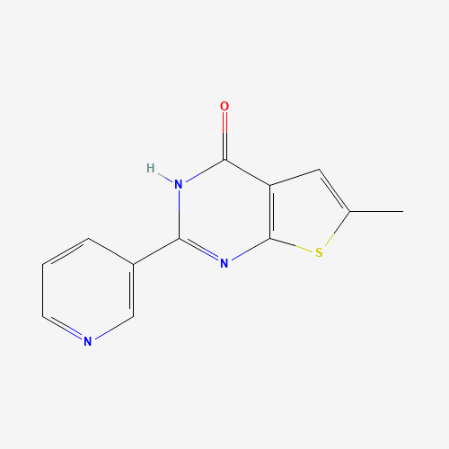 6-methyl-2-pyridin-3-yl-3H-thieno[2,3-d]pyrimidin-4-one (CAS: 301346-49-6) - Related Chemical Product