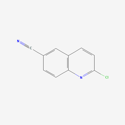 2-chloroquinoline-6-carbonitrile (CAS: 78060-54-5) - Chemical Structure and Molecular Formula 