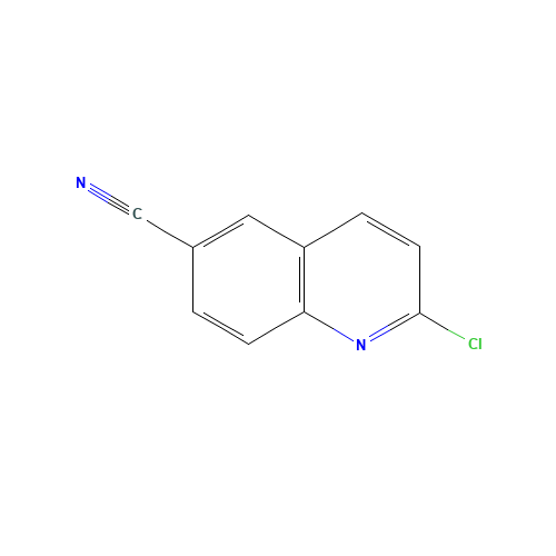 2-chloroquinoline-6-carbonitrile (CAS: 78060-54-5) - Chemical Structure and Molecular Formula 