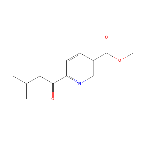 methyl 6-(3-methylbutanoyl)pyridine-3-carboxylate (CAS: 1383799-95-8) - Related Chemical Product