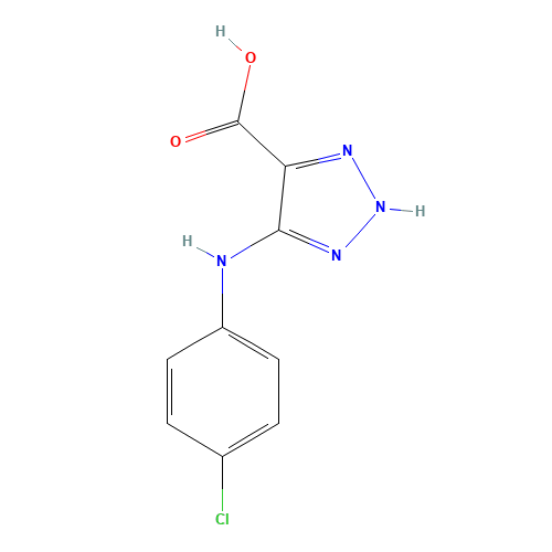 5-(4-chloroanilino)-2H-triazole-4-carboxylic acid (CAS: 72680-12-7) - Related Chemical Product