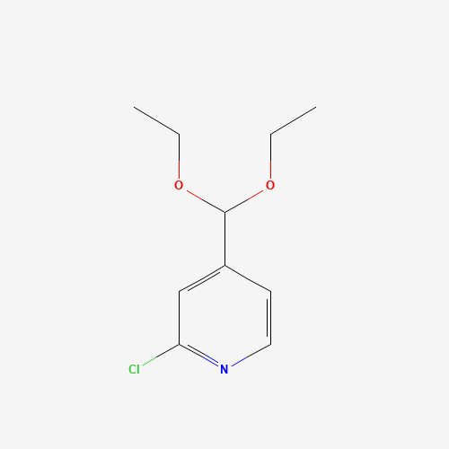 2-chloro-4-(diethoxymethyl)pyridine (CAS: 118287-89-1) - Related Chemical Product