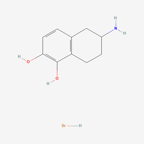 (5,6-dihydroxy-1,2,3,4-tetrahydronaphthalen-2-yl)azanium;bromide (CAS: 37096-30-3) - Related Chemical Product