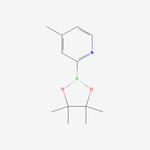 4-methyl-2-(4,4,5,5-tetramethyl-1,3,2-dioxaborolan-2-yl)pyridine (CAS: 1236119-88-2) - Related Chemical Product