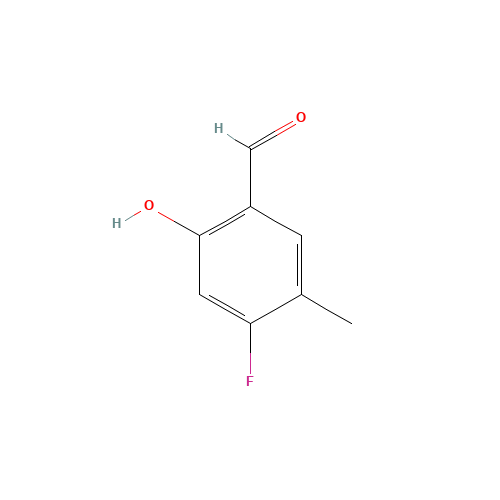 4-fluoro-2-hydroxy-5-methylbenzaldehyde (CAS: 504414-06-6) - Related Chemical Product