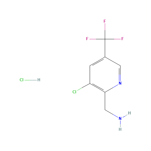 [3-chloro-5-(trifluoromethyl)pyridin-2-yl]methanamine;hydrochloride (CAS: 326476-49-7) - Related Chemical Product