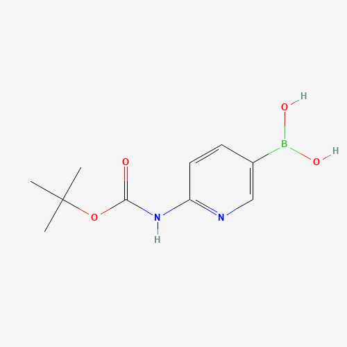 [6-[(2-methylpropan-2-yl)oxycarbonylamino]pyridin-3-yl]boronic acid (CAS: 883231-20-7) - Related Chemical Product