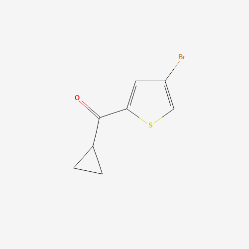 (4-bromothiophen-2-yl)-cyclopropylmethanone (CAS: 1065185-71-8) - Related Chemical Product