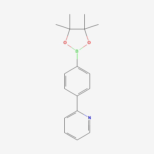 2-[4-(4,4,5,5-tetramethyl-1,3,2-dioxaborolan-2-yl)phenyl]pyridine (CAS: 908350-80-1) - Related Chemical Product