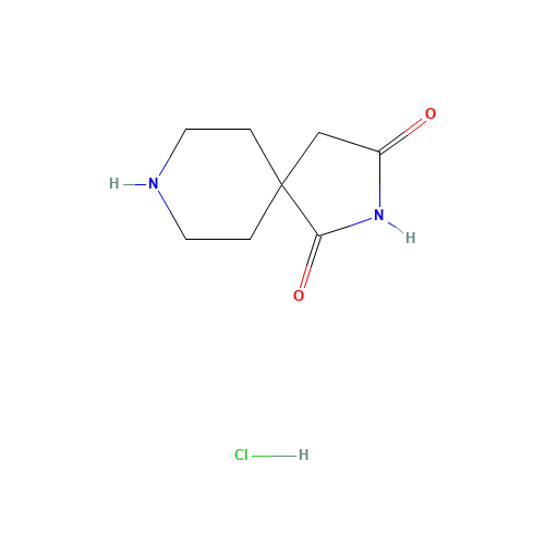 2,8-diazaspiro[4.5]decane-1,3-dione;hydrochloride (CAS: 2696-03-9) - Related Chemical Product