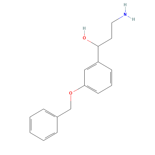 3-amino-1-(3-phenylmethoxyphenyl)propan-1-ol (CAS: 913642-69-0) - Related Chemical Product