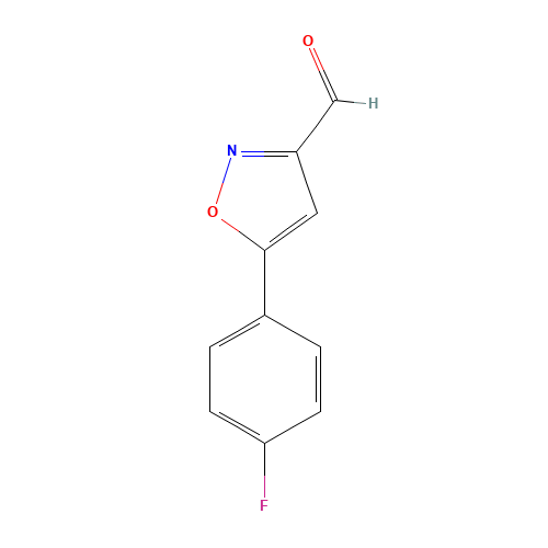 5-(4-fluorophenyl)-1,2-oxazole-3-carbaldehyde (CAS: 640292-06-4) - Related Chemical Product