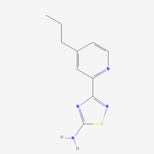 3-(4-propylpyridin-2-yl)-1,2,4-thiadiazol-5-amine (CAS: 1179361-07-9) - Related Chemical Product