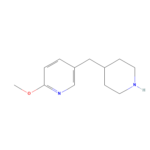 2-methoxy-5-(piperidin-4-ylmethyl)pyridine (CAS: 1225218-73-4) - Related Chemical Product