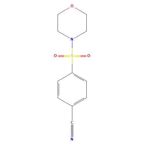 4-morpholin-4-ylsulfonylbenzonitrile (CAS: 10254-89-4) - Related Chemical Product