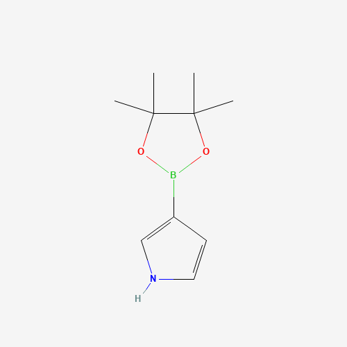 3-(4,4,5,5-tetramethyl-1,3,2-dioxaborolan-2-yl)-1H-pyrrole (CAS: 214360-77-7) - Related Chemical Product