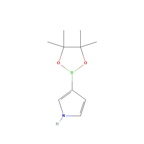 3-(4,4,5,5-tetramethyl-1,3,2-dioxaborolan-2-yl)-1H-pyrrole (CAS: 214360-77-7) - Related Chemical Product