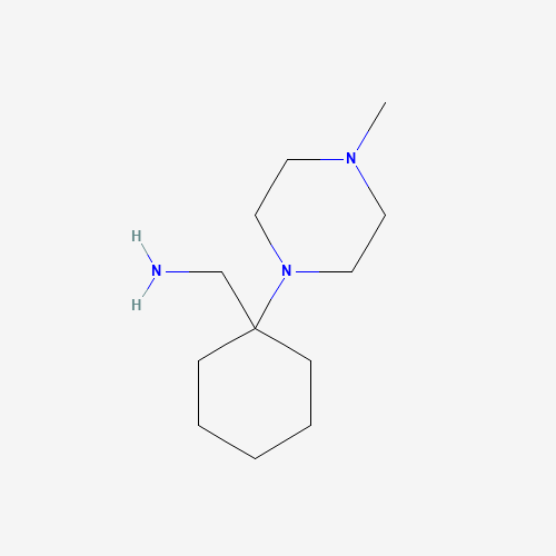 [1-(4-methylpiperazin-1-yl)cyclohexyl]methanamine (CAS: 41805-59-8) - Related Chemical Product