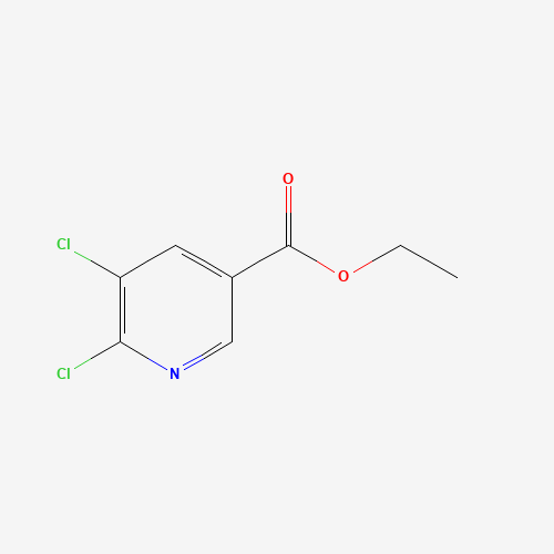 ethyl 5,6-dichloropyridine-3-carboxylate (CAS: 401566-69-6) - Chemical Structure and Molecular Formula 