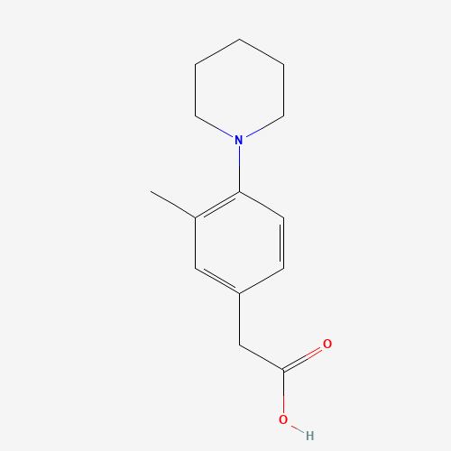 2-(3-methyl-4-piperidin-1-ylphenyl)acetic acid (CAS: 28694-82-8) - Related Chemical Product