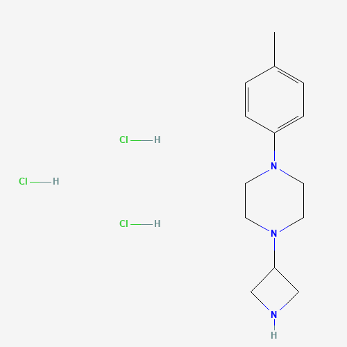 1-(azetidin-3-yl)-4-(4-methylphenyl)piperazine;trihydrochloride (CAS: 223382-00-1) - Related Chemical Product