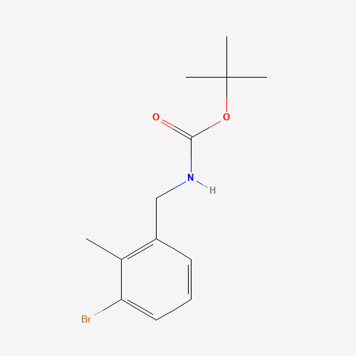 tert-butyl N-[(3-bromo-2-methylphenyl)methyl]carbamate (CAS: 1177558-64-3) - Related Chemical Product