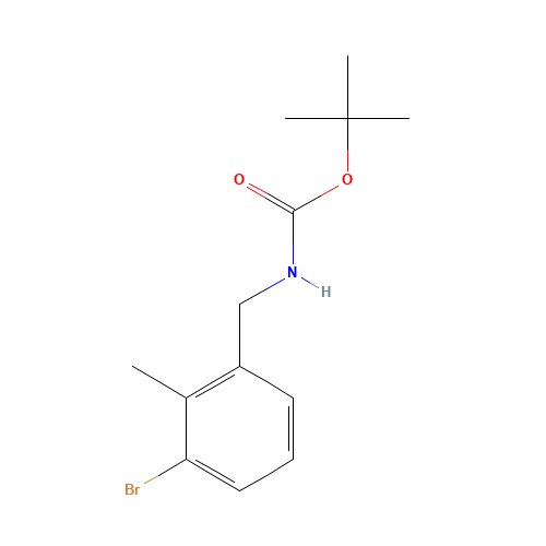 tert-butyl N-[(3-bromo-2-methylphenyl)methyl]carbamate (CAS: 1177558-64-3) - Related Chemical Product
