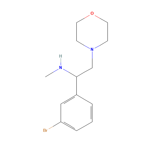 1-(3-bromophenyl)-N-methyl-2-morpholin-4-ylethanamine (CAS: 1003878-38-3) - Related Chemical Product