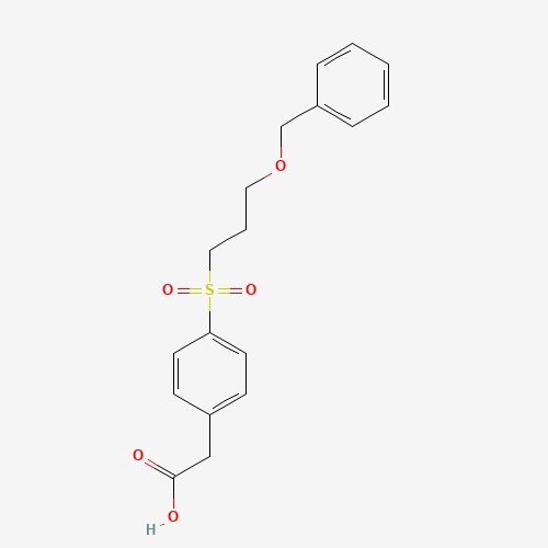 2-[4-(3-phenylmethoxypropylsulfonyl)phenyl]acetic acid (CAS: 1426805-20-0) - Related Chemical Product