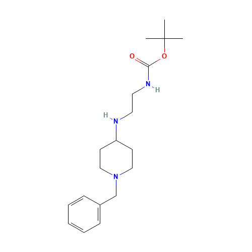 tert-butyl N-[2-[(1-benzylpiperidin-4-yl)amino]ethyl]carbamate (CAS: 280141-48-2) - Related Chemical Product