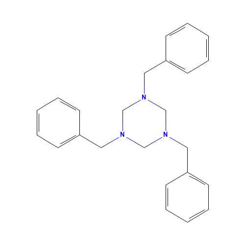 1,3,5-tribenzyl-1,3,5-triazinane (CAS: 2547-66-2) - Related Chemical Product