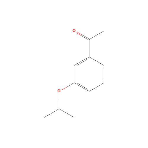 1-(3-propan-2-yloxyphenyl)ethanone (CAS: 114590-73-7) - Chemical Structure and Molecular Formula 