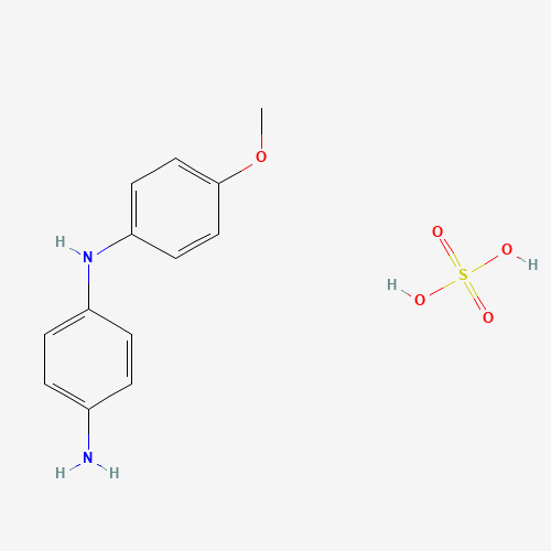 4-N-(4-methoxyphenyl)benzene-1,4-diamine;sulfuric acid (CAS: 40563-70-0) - Related Chemical Product