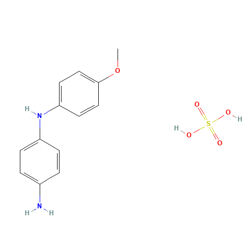 4-N-(4-methoxyphenyl)benzene-1,4-diamine;sulfuric acid (CAS: 40563-70-0) - Related Chemical Product