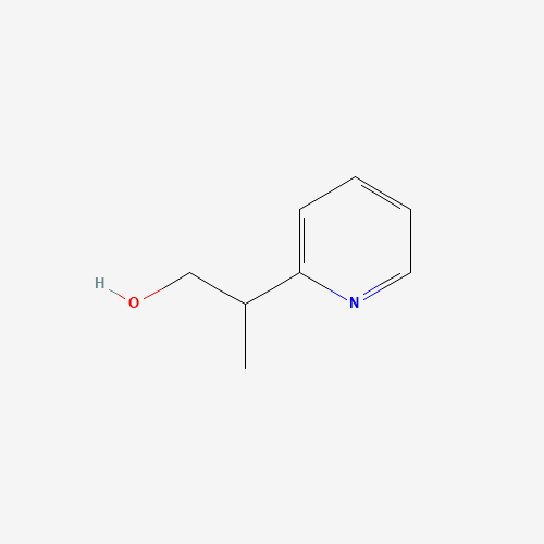 2-pyridin-2-ylpropan-1-ol (CAS: 68888-19-7) - Chemical Structure and Molecular Formula 