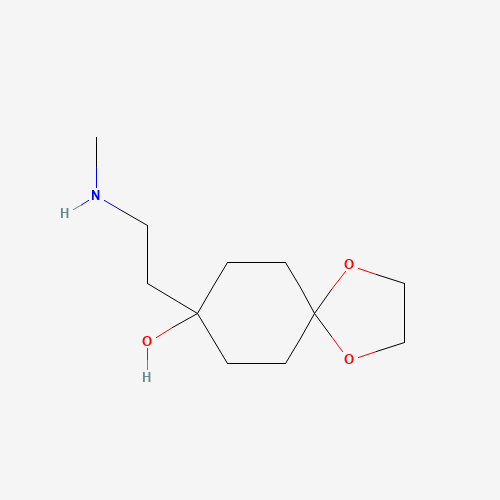 8-[2-(methylamino)ethyl]-1,4-dioxaspiro[4.5]decan-8-ol (CAS: 1043870-61-6) - Related Chemical Product