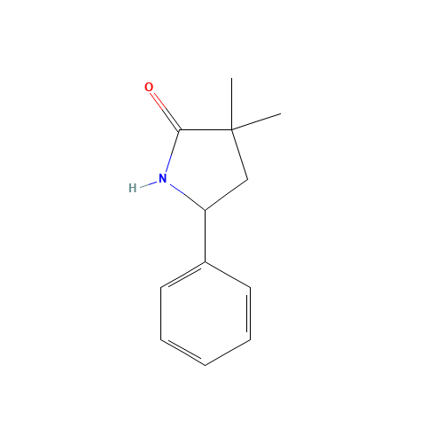 3,3-dimethyl-5-phenylpyrrolidin-2-one (CAS: 1246396-62-2) - Related Chemical Product