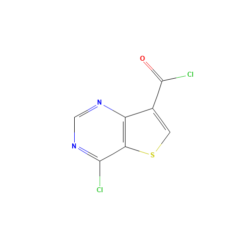 4-chlorothieno[3,2-d]pyrimidine-7-carbonyl chloride (CAS: 1269667-58-4) - Related Chemical Product
