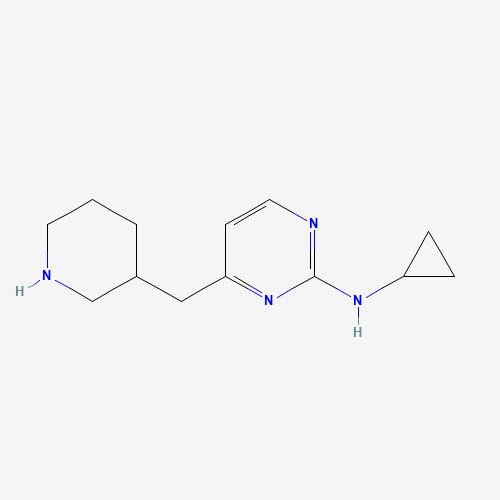 N-cyclopropyl-4-(piperidin-3-ylmethyl)pyrimidin-2-amine (CAS: 1263282-23-0) - Related Chemical Product