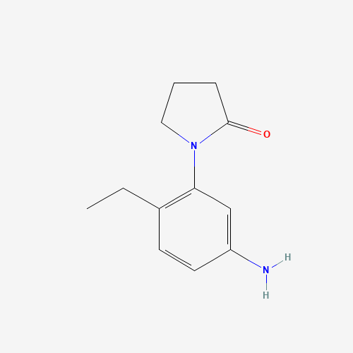 1-(5-amino-2-ethylphenyl)pyrrolidin-2-one (CAS: 444003-00-3) - Related Chemical Product