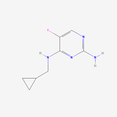 4-N-(cyclopropylmethyl)-5-iodopyrimidine-2,4-diamine (CAS: 1169699-06-2) - Related Chemical Product