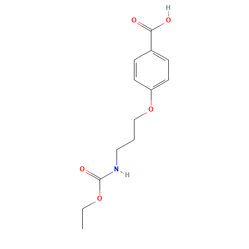 4-[3-(ethoxycarbonylamino)propoxy]benzoic acid (CAS: 1401355-79-0) - Related Chemical Product