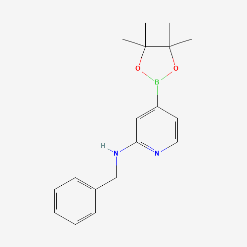 N-benzyl-4-(4,4,5,5-tetramethyl-1,3,2-dioxaborolan-2-yl)pyridin-2-amine (CAS: 1350918-91-0) - Related Chemical Product
