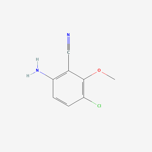 6-amino-3-chloro-2-methoxybenzonitrile (CAS: 1500103-95-6) - Related Chemical Product
